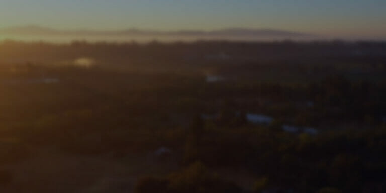 Image of Russian River Valley at dusk.